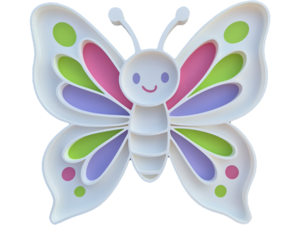 Vysypávací tác- Motýlek