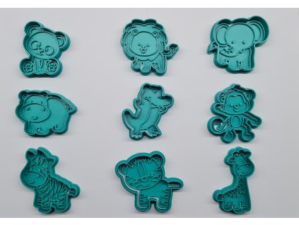 Sada vykrajovátek "Zvířátka v ZOO"