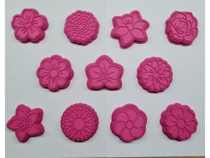 Sada vykrajovátek "Květy"