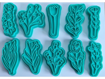 Sada vykrajovátek "Květiny II "