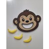 Krmící hlava- Opička
