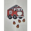 Krmící hlava - Hasičské auto