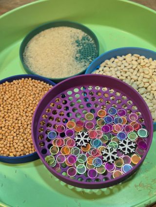 Naše sada Mega sít na třídění materiálu 💙 https://www.little-bee.cz/