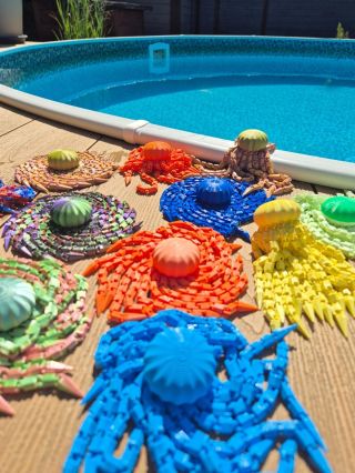 Opět medúzky připravené do akce 😃😃🪼🌊 #jellyfish #viral #3dprint #summer #flexi