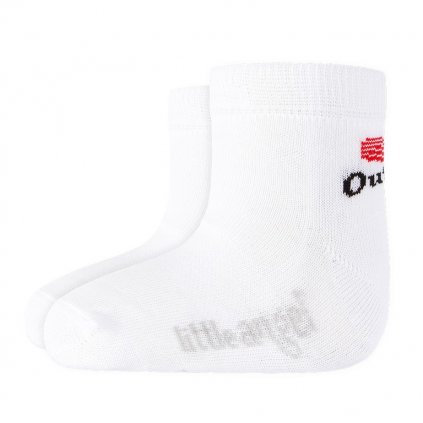 Ponožky dětské nízké Outlast®  - bílá
