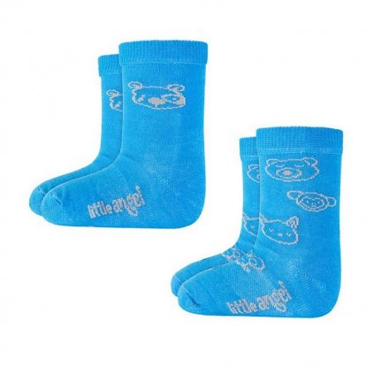 Ponožky dětské set obrázek Outlast® - modrá
