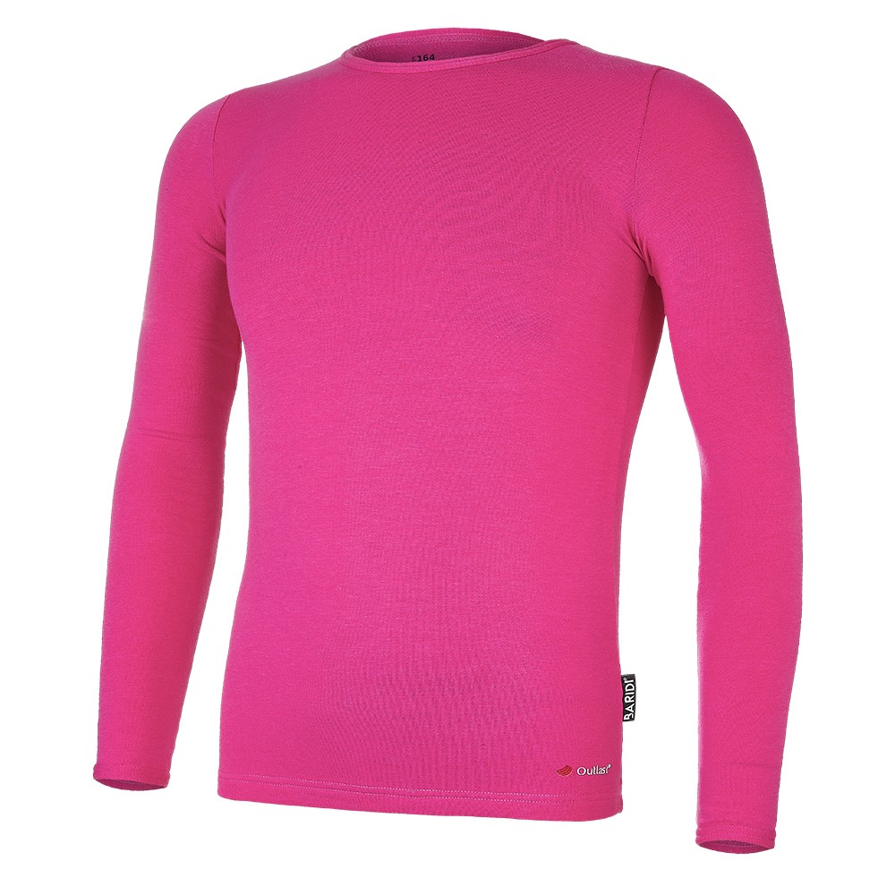 BARIDI wear Tričko smyk DR Outlast® - růžová Velikost oblečení: 164