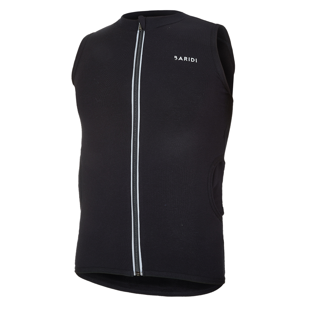 BARIDI wear Vesta smyk REFLEX Outlast® - černá Velikost oblečení: 134