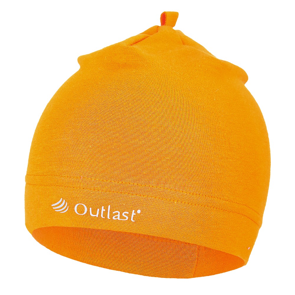 Little Angel Čepice smyk natahovací Outlast ® - medová Velikost čepic: 6 | 54-57 cm