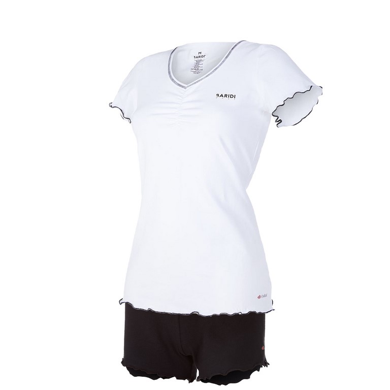 Levně BARIDI wear Souprava dámská Outlast® - bílá/černá