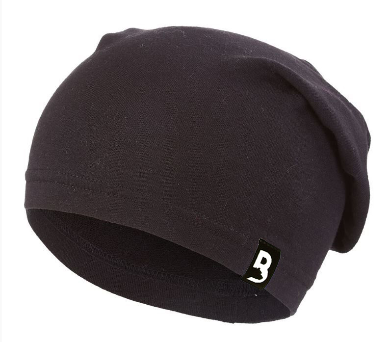 BARIDI wear Čepice smyk spadlá BARIDI Outlast® - černá Velikost čepic: 6 | 54-57 cm