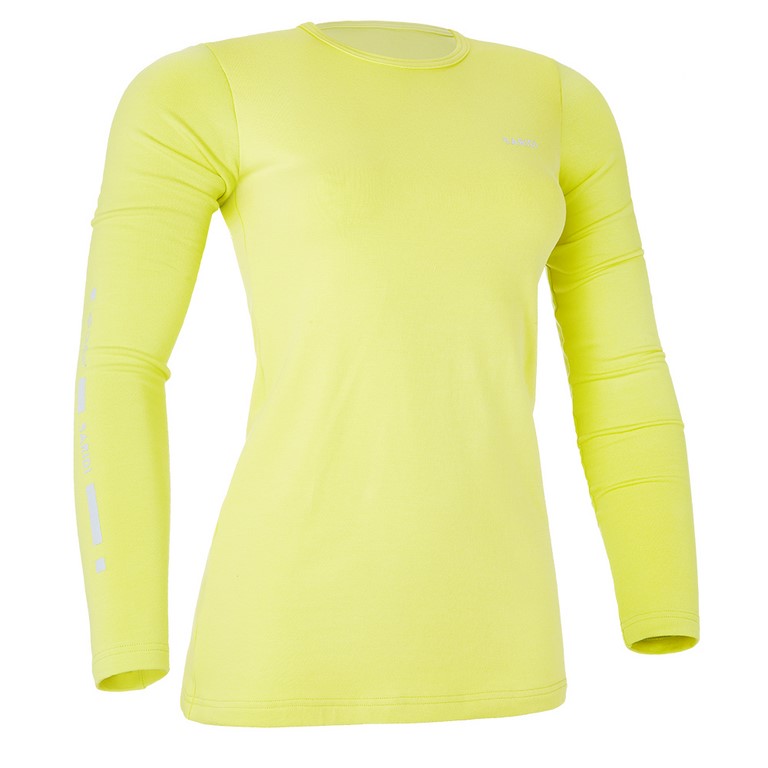 BARIDI wear Tričko dámské smyk DR REFLEX Outlast® - tm.citronová Velikost oblečení: L