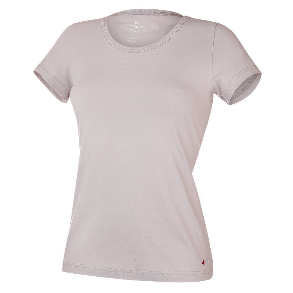 BARIDI wear Tričko BASIC KR dámské tenké Outlast® - pearl