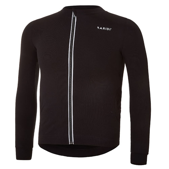 BARIDI wear Mikina REFLEX smyk rozepínací Outlast® - černá Velikost oblečení: 140