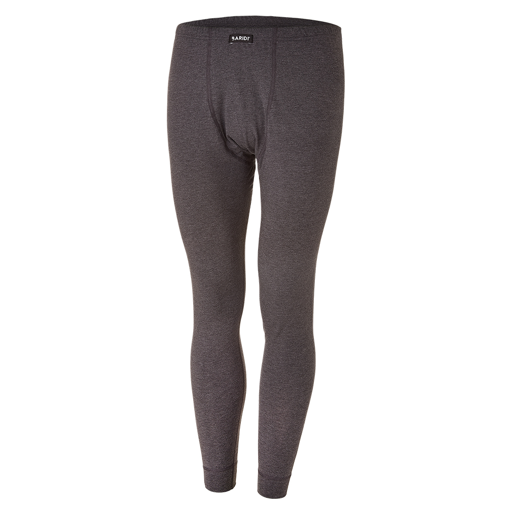 BARIDI wear Spodky pánské smyk Outlast® - tm.šedý melír Velikost oblečení: XXL