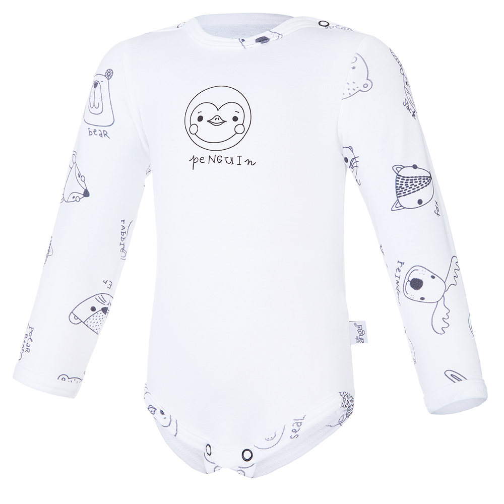 Little Angel Body smyk obrázek TISK Outlast® - bílá/bílá zvířátka Velikost oblečení: 62