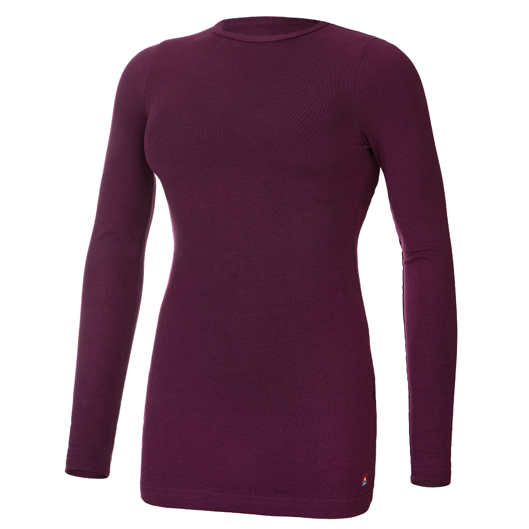 BARIDI wear Tričko dámské DR smyk Outlast® - švestková Velikost oblečení: L