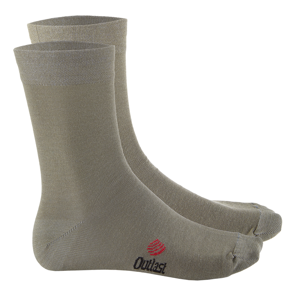 Levně BARIDI wear Ponožky Outlast® - khaki Velikost ponožek: 35-38