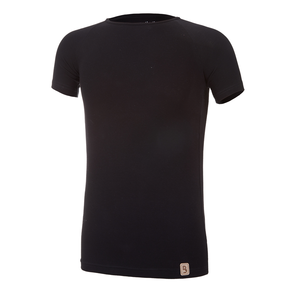 BARIDI wear Tričko KR tenké RAGLÁN Outlast® - černá