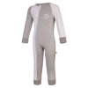 Overal tenký DR lemy Outlast® - šedý melír/pruh bílošedý melír