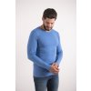Tričko pánské DR tenké Outlast® - modrý melír