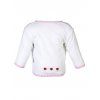 Kabátek dívčí Tracht Outlast® - bílá/srdce