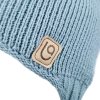 Čepice pletená zavazovací LA Outlast ® - sv.mentolová