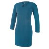 Šaty smyk 3/4 rukáv Outlast® - tm.smaragd