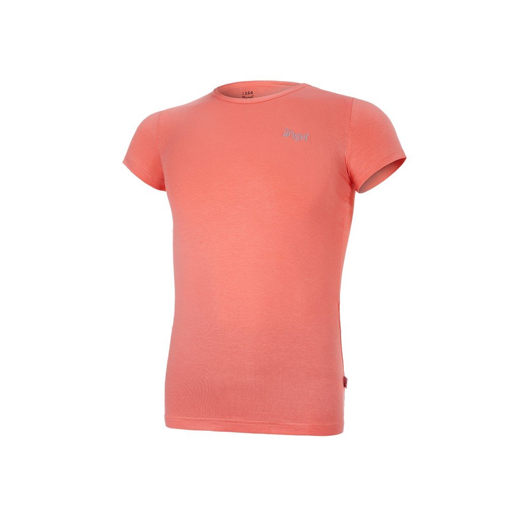 T-Shirt dünn kurzer Ärmel REFLEX Outlast® - dunkel Koralle (Größe 134)