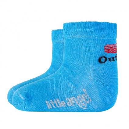 Kinder Sneaker Socken Outlast® - blau