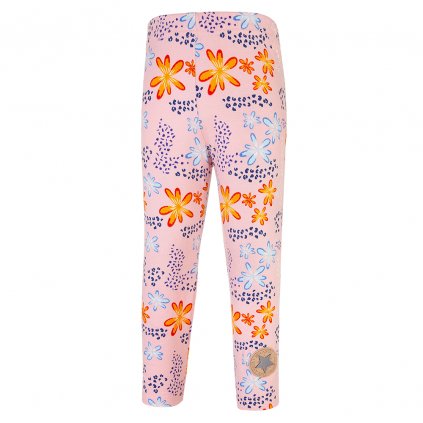 Leggings - rosa Blumen