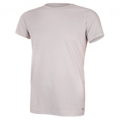 Herren T-Shirt BASIC kurzer Ärmel dünn Outlast® - pearl