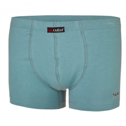 Herren Boxershorts dünn mit Flachnaht Outlast® - dunkel flechtig