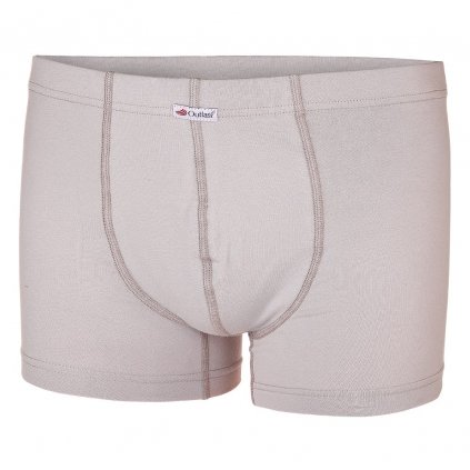 Herren Boxershorts BASIC dünn mit Flachnaht Outlast® - pearl