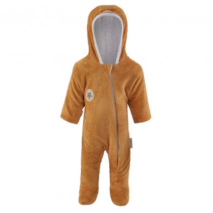 Overall mit Fuß MAZLÍK BAMBUS  Outlast® - camel