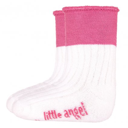 Froteesocken Outlast® - weiß/rosa