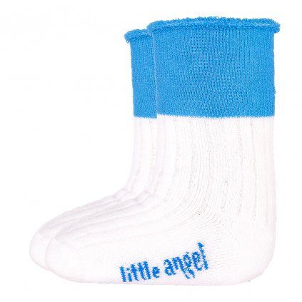 Froteesocken Outlast® - weiß/blau