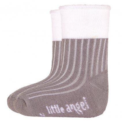 Froteesocken Outlast® - dunkelgrau/weiß