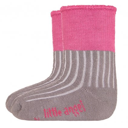 Froteesocken Outlast® - dunkelgrau/rosa