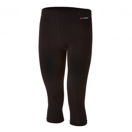 Leggings 3/4 dünn Outlast® - schwarz