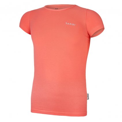 T-Shirt kurze Ärmel dünn REFLEX Outlast® - dunkelkoralle