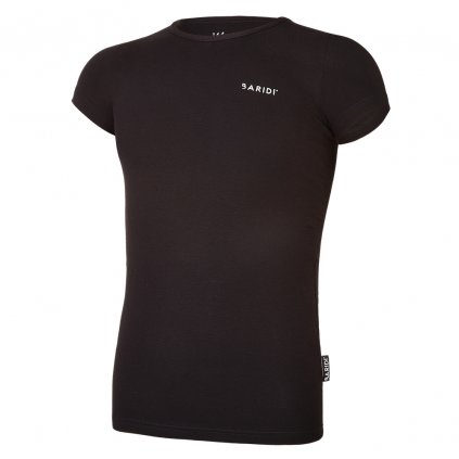 T-Shirt kurze Ärmel dünn REFLEX Outlast® - schwarz