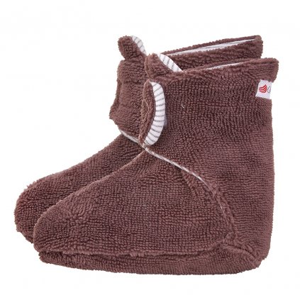 Baby Hausschuhe MAZLÍK BAMBUS Outlast® - Braun
