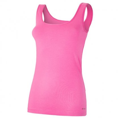 Damen Tanktop dünn Outlast® - dunkelrosa