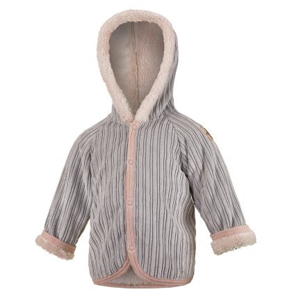 Babyjacke Teddyplüsch - Hellmint