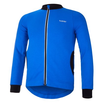 Kinder Zip-Up Sweatjacke REFLEX Outlast® - Royalblau