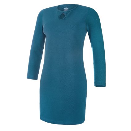Damenkleid 3/4 Ärnel Outlast® - Dunkel Smaragdgrün
