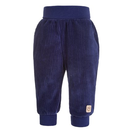 Cordhose mit Bündchen - Dunkelblau