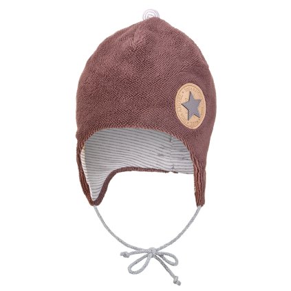 Mütze zum Binden MAZLÍK BAMBUS Outlast® - braun