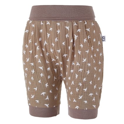 Haremshorts dünn - Braun Schwalben